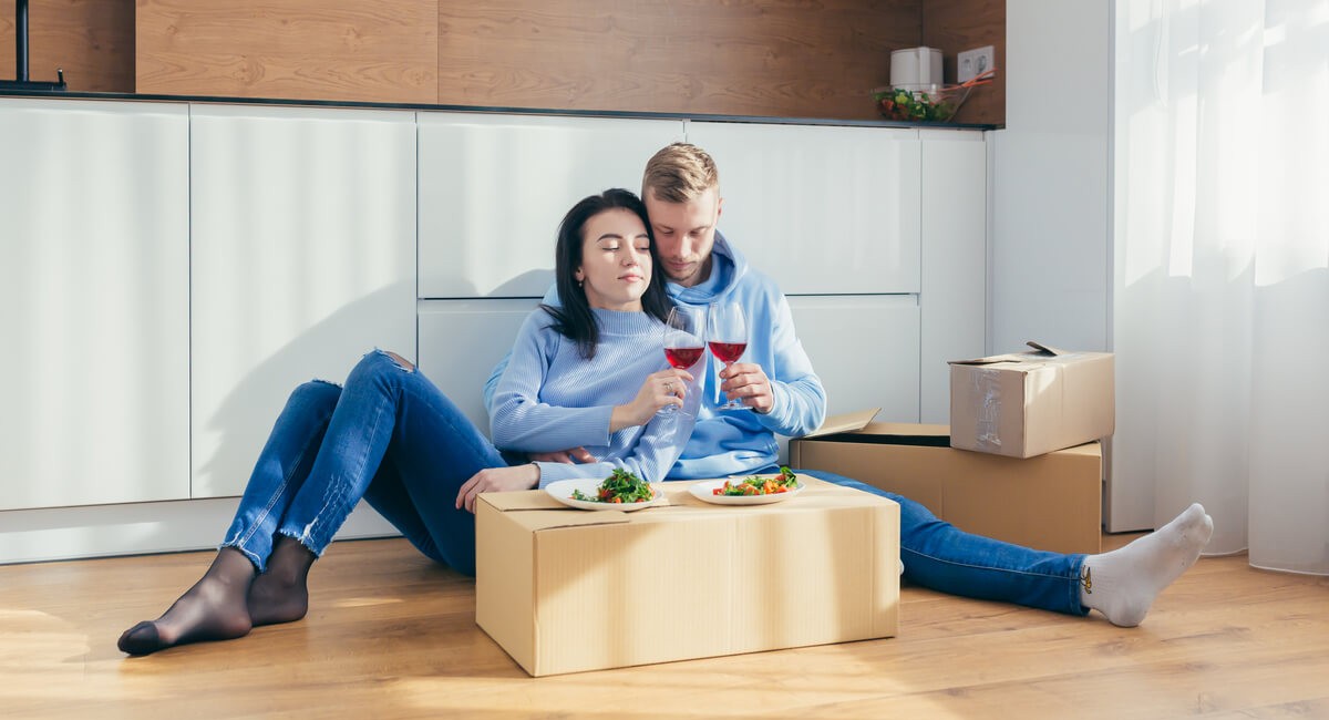 Unpack one room at a time