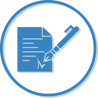 3. Sign and Settle In icon