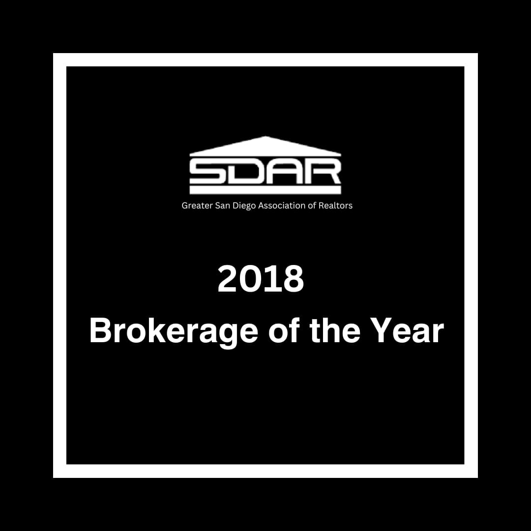 SDAR Brokerage of the Year