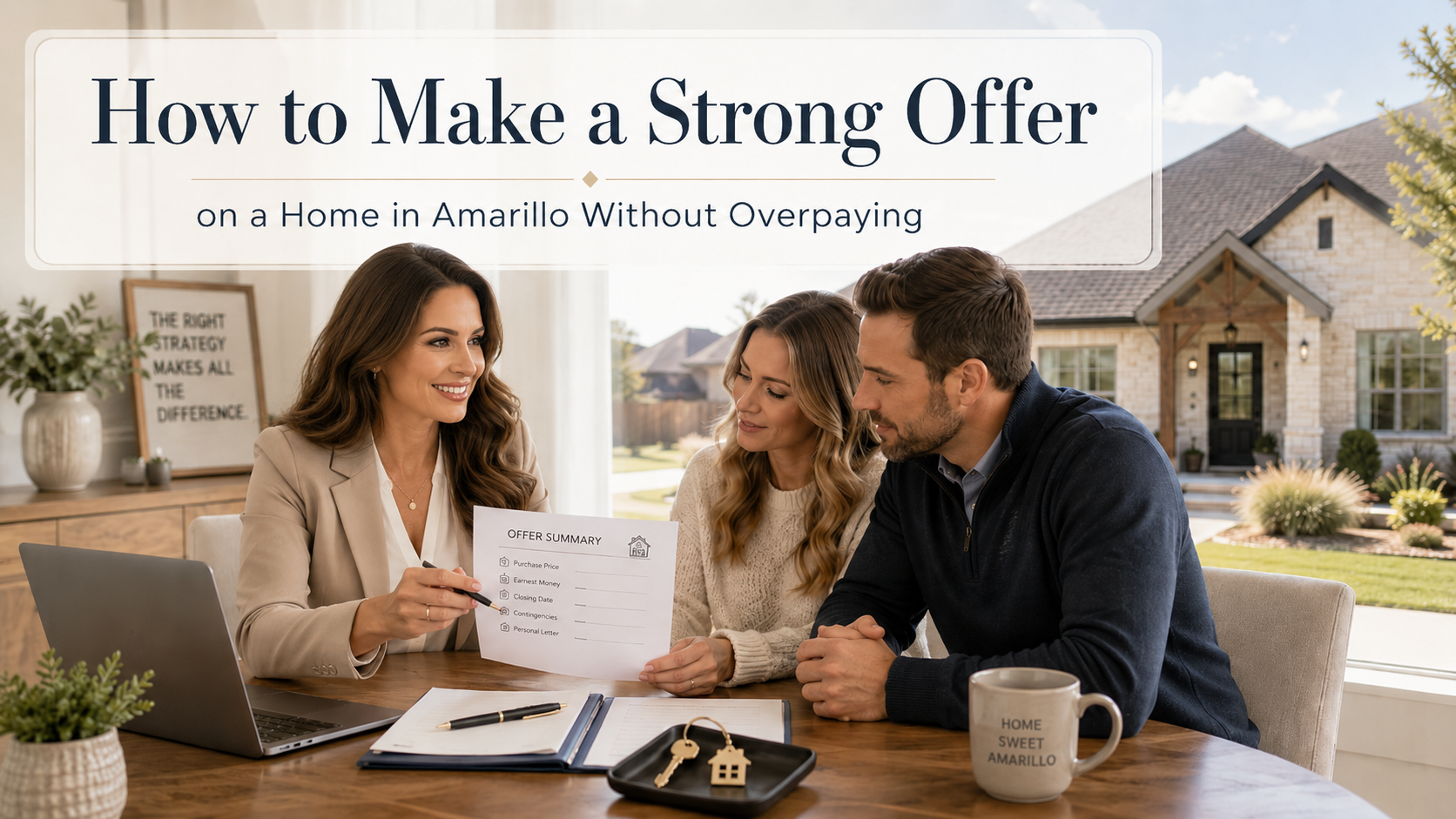 how to make a strong offer on an amarillo home