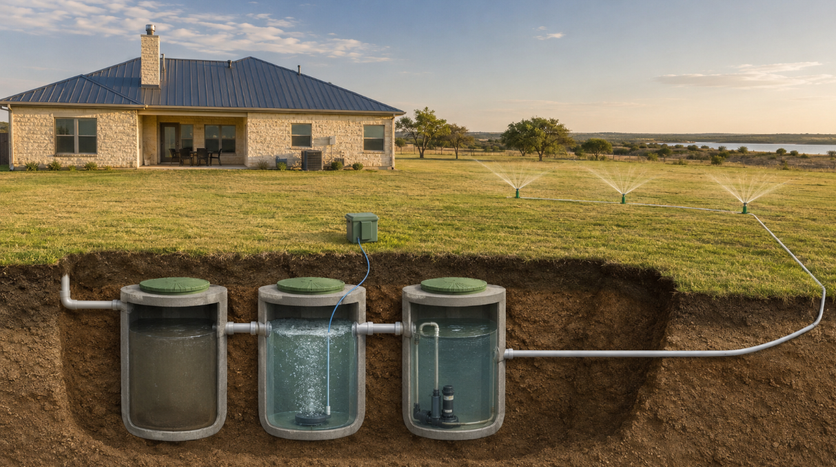 Aerobic Septic System Example