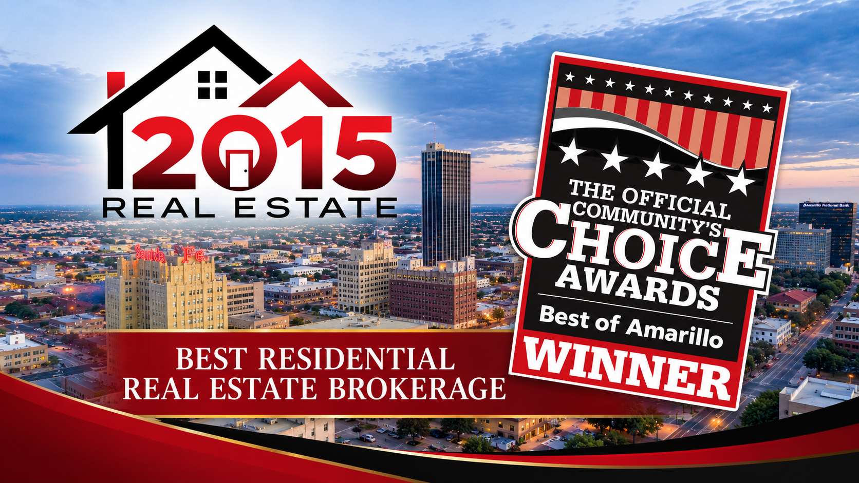 Amarillo Real Estate Choice Award Banner