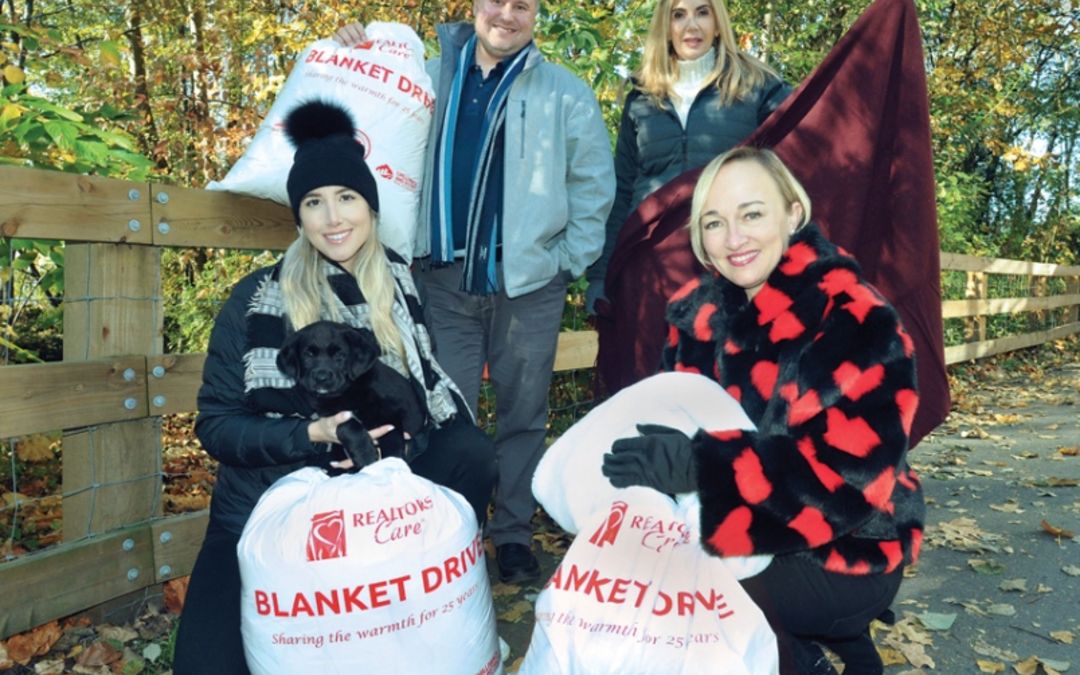 Realtors launch annual blanket drive to provide warm clothes for those in need