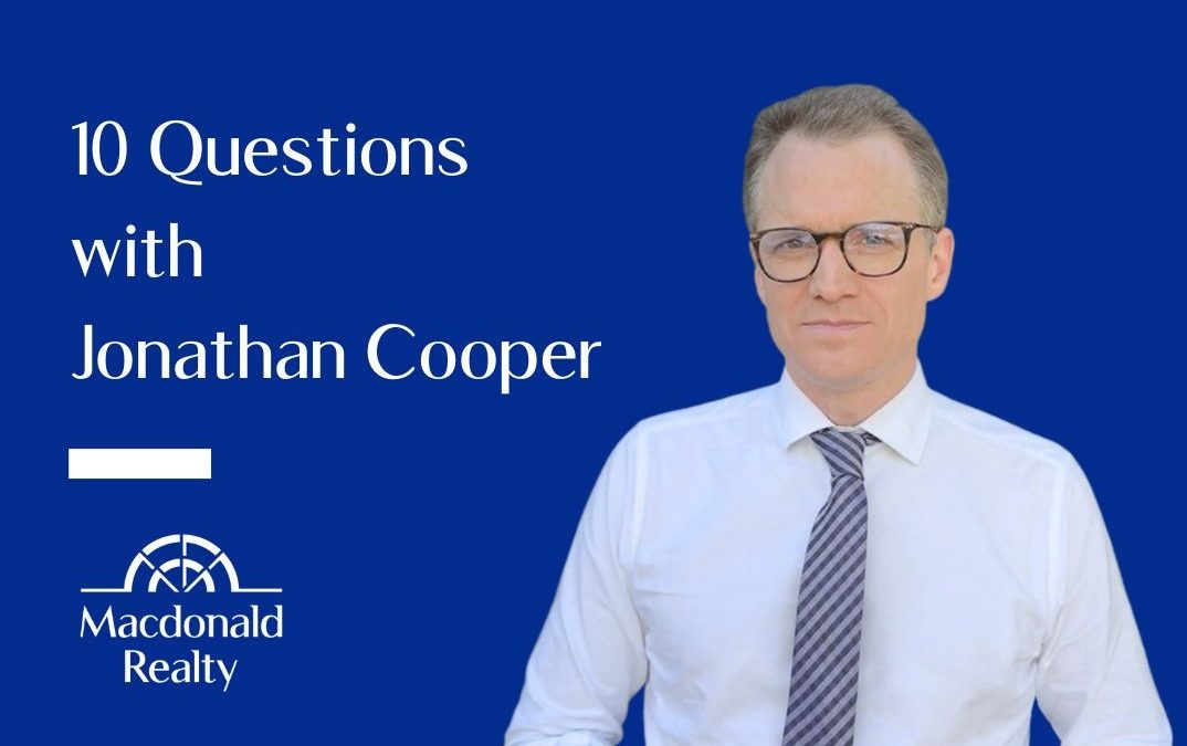 10 Questions With Jonathan Cooper