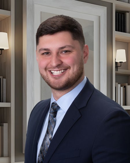 Mockup Frame in Cozy Farmhouse Living Room with Abstract Modern