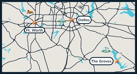 Groves vicinity map_metroplex