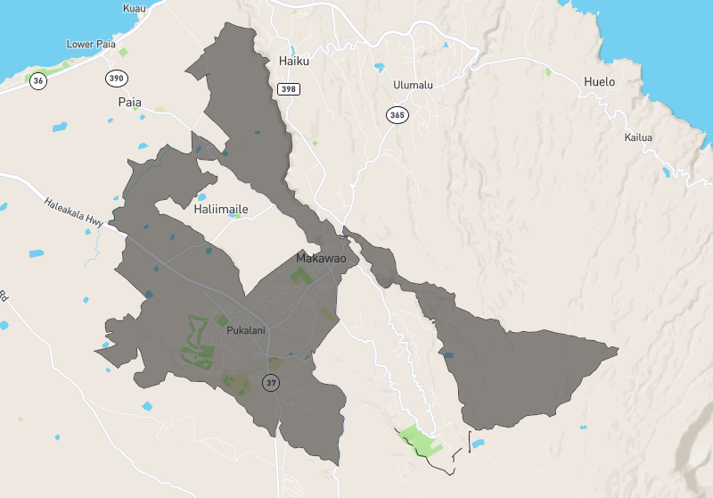 Makawao-Olinda-Haliimaile