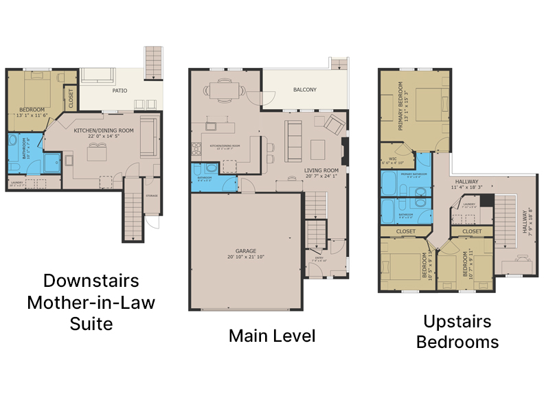 Floor Plan All Levels