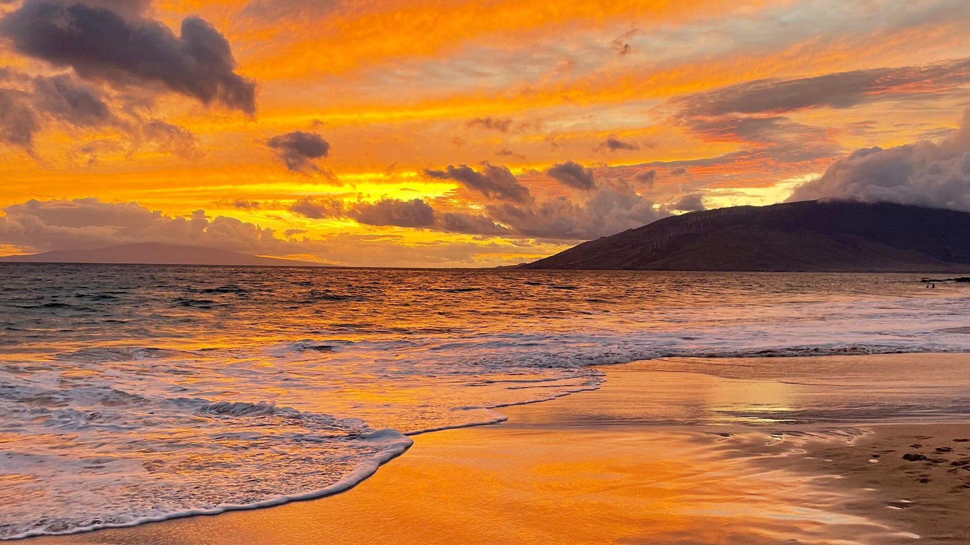 Maui Beach Sunset