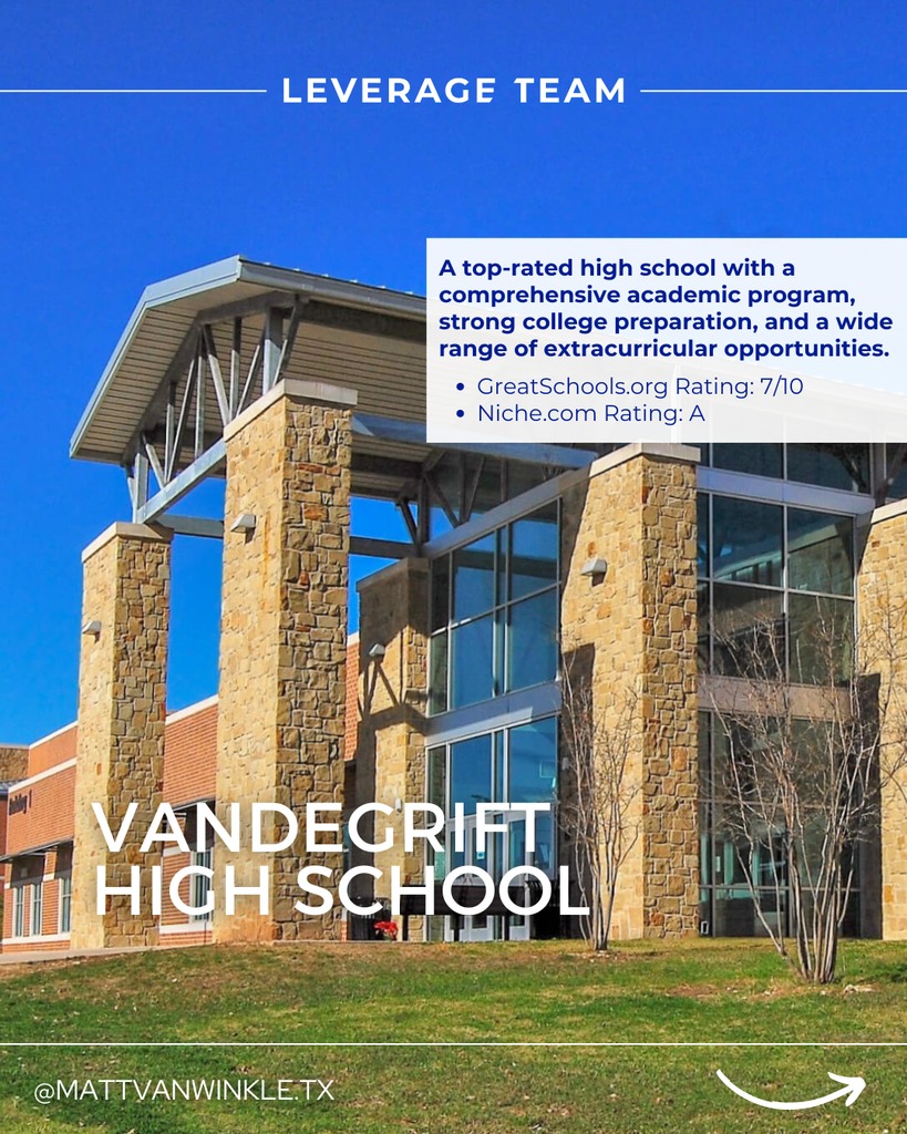 Vandegrift High School in Steiner Ranch, Austin TX What Makes It a Top