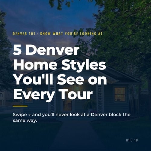 5 Common Denver Home Styles: Denver Squares, Bungalows, Tudors & More