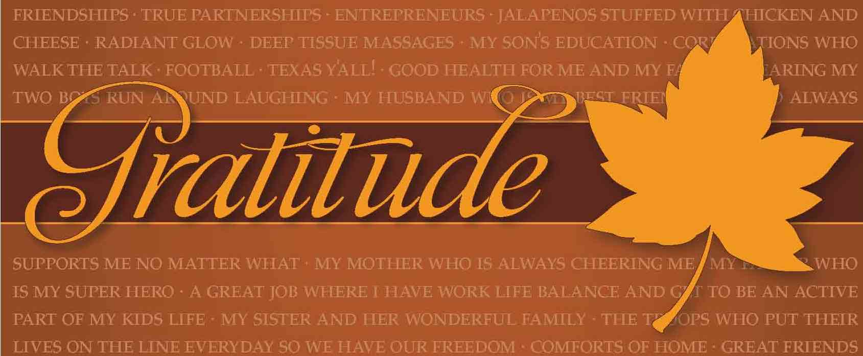 gratitude
