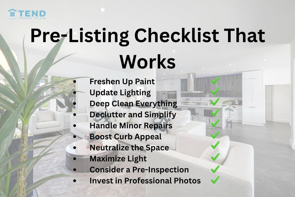 Pre Listing Check List that works