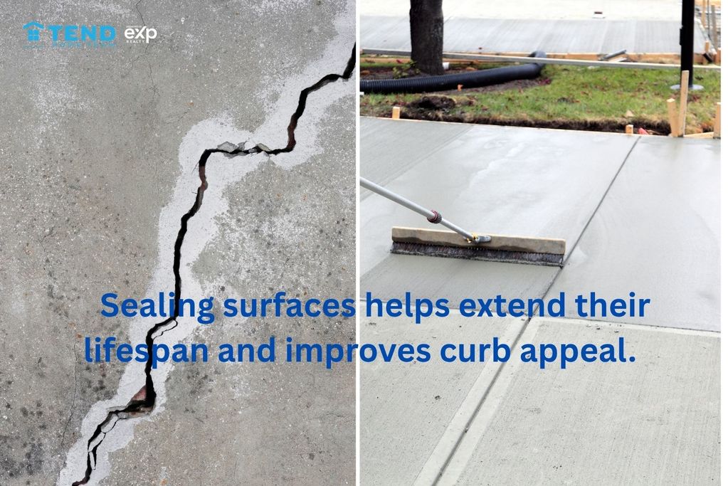 Cracked Driveway