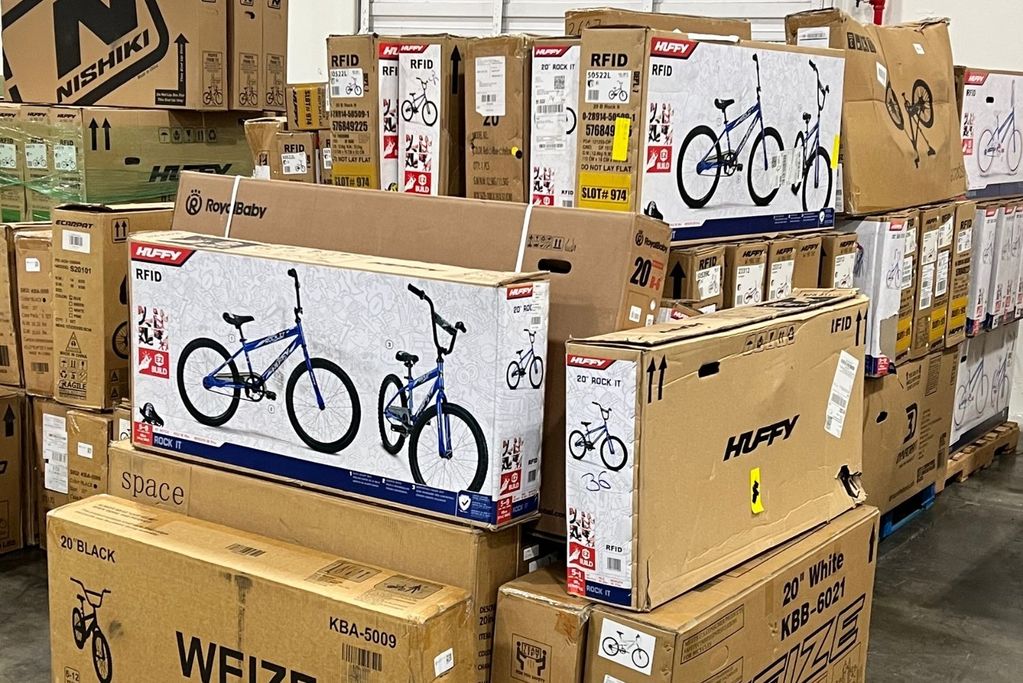 Bikes at wearhouse