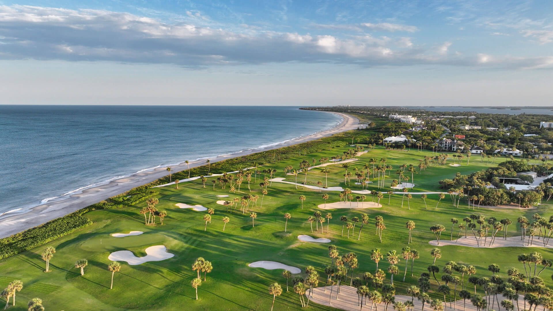Atlantic coastline at Riomar Country Club