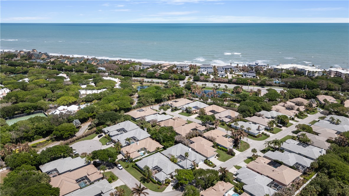 Residential setting within Bermuda Club in Vero Beach
