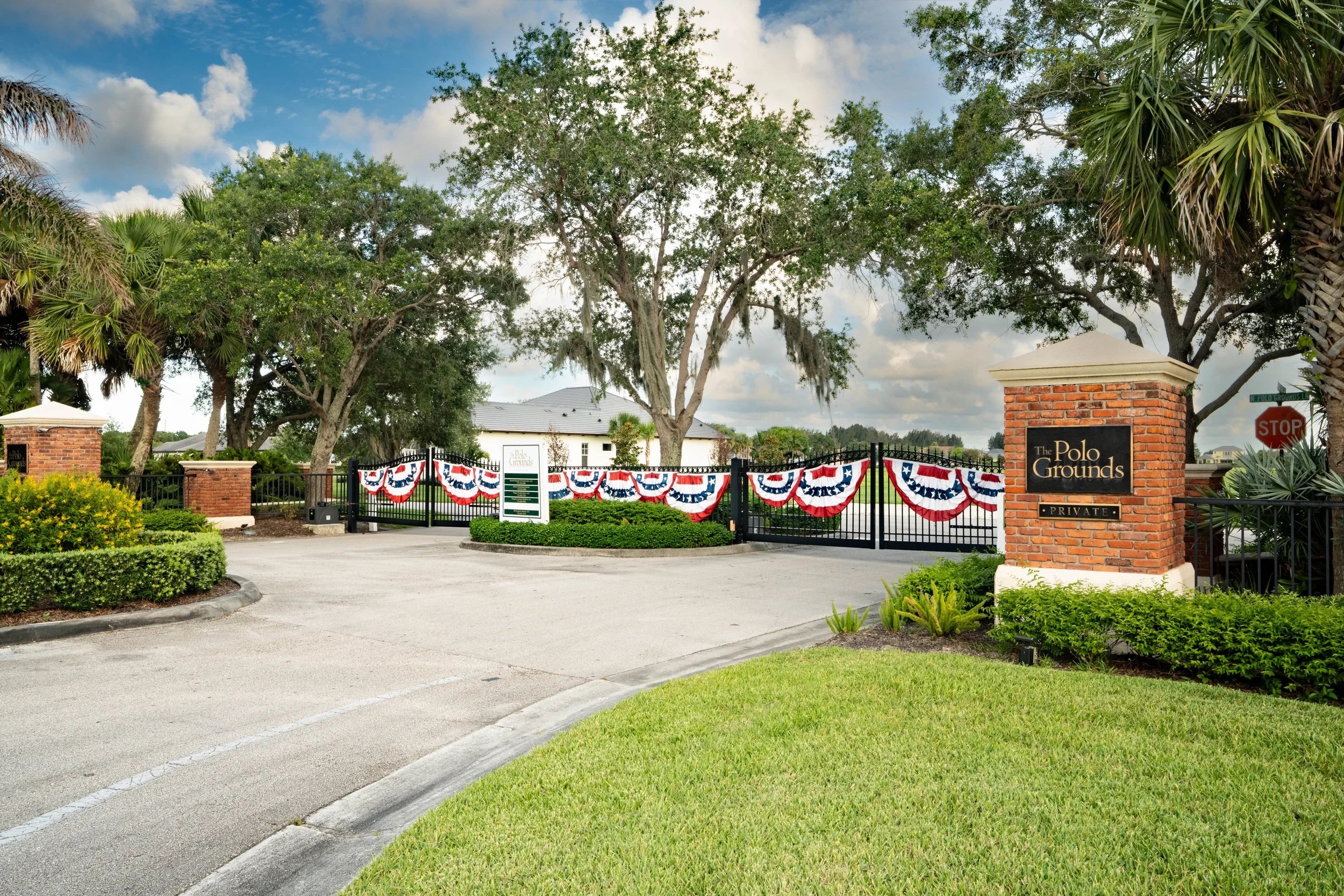 Custom estate residence within Vero Beach Polo Grounds