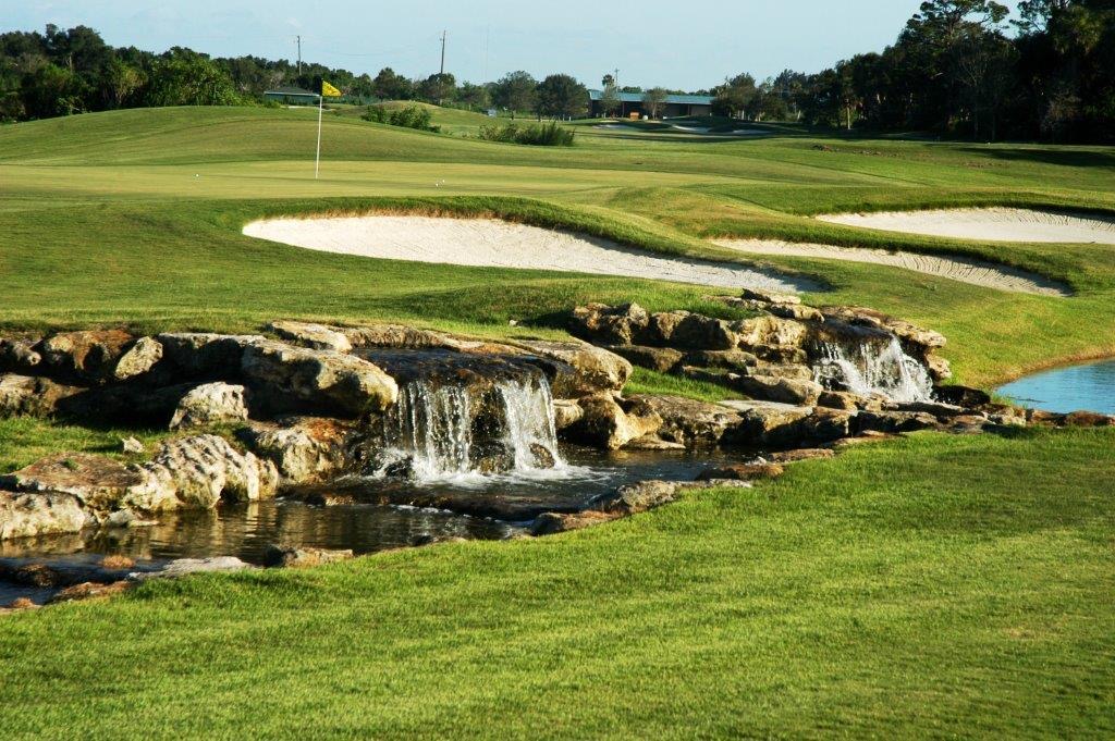 Golfer playing the course at Pointe West Country Club