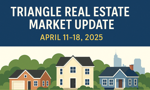 Triangle Real Estate Market Update: April 11–18, 2025
