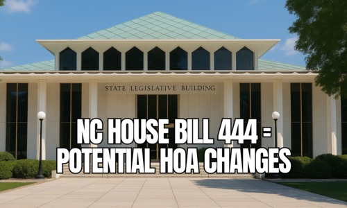 Are Big HOA Changes Coming in NC?