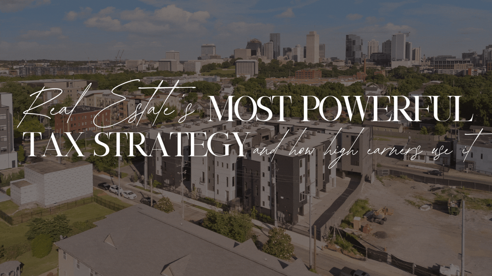 Real Estate Has a Tax Advantage Most High Earners Are Not Using