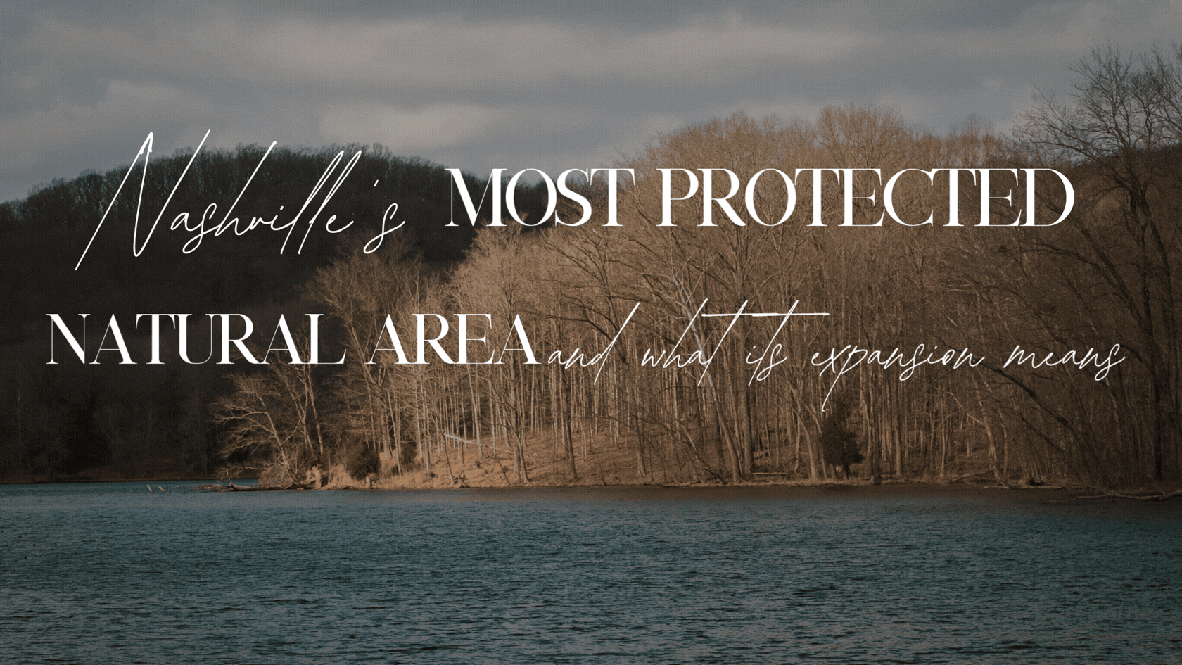 Radnor Lake in Nashville: History, Preservation, and Planned …