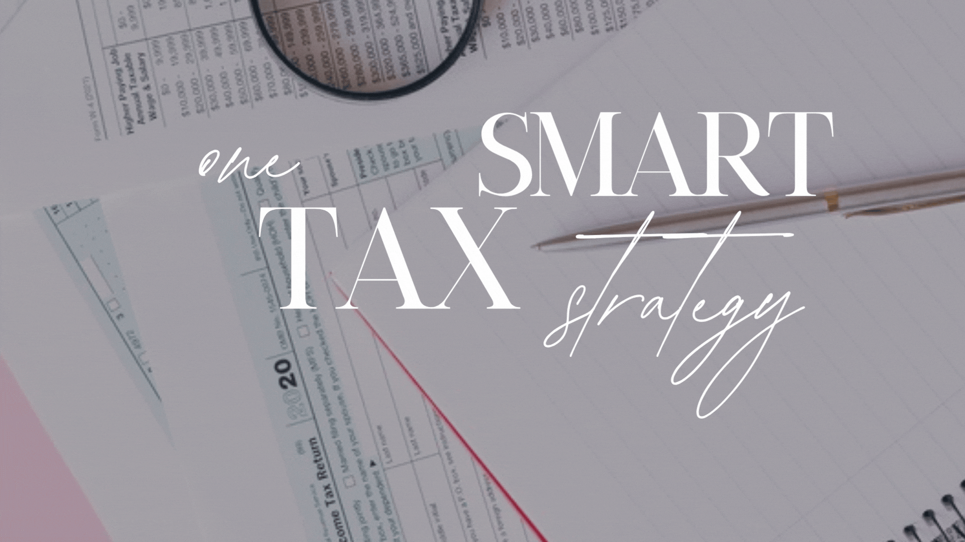 Tax planning documents representing Real Estate Professional Status for investors