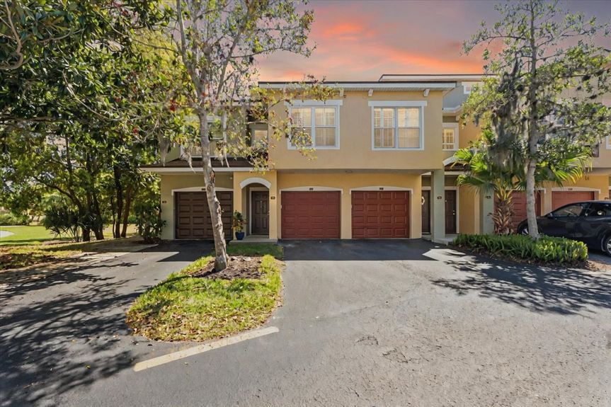 Exterior view of 4000 Grande Vista Blvd Unit 15-104, located in the gated Las Palmas community in St. Augustine.