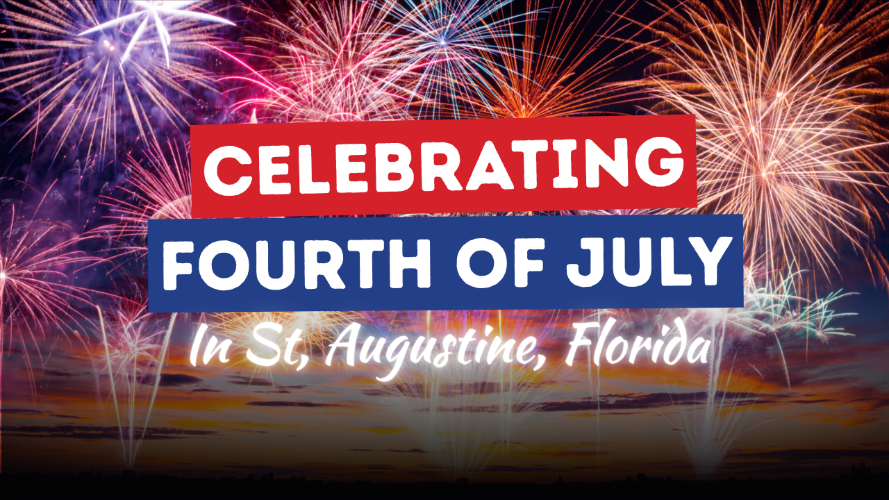 St. Augustine's July 4th fireworks over Castillo de San Marcos. Explore living in St. Johns County FL neighborhoods and real estate options.