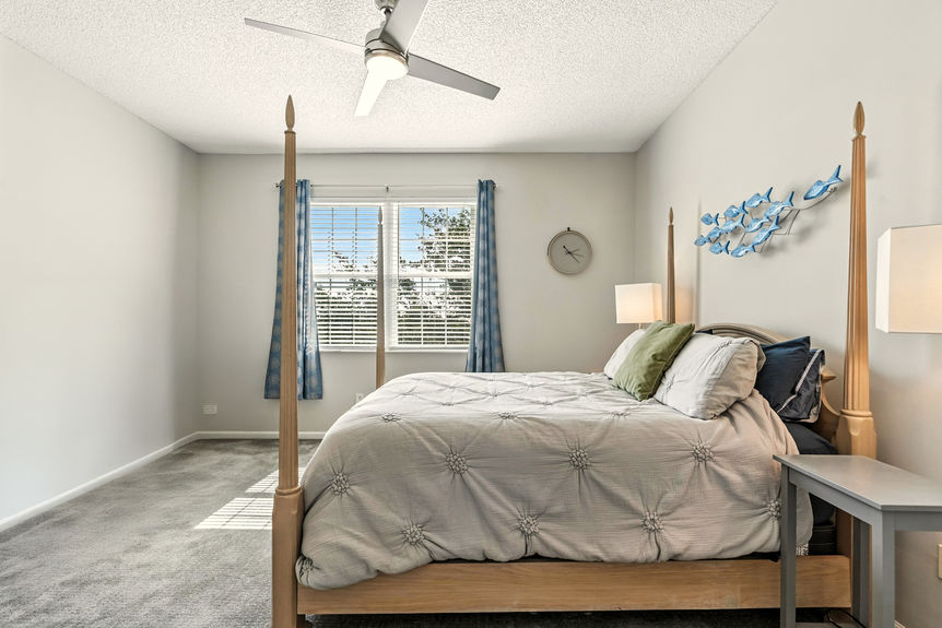 Spacious Guest Bedroom with Natural Light | Las Palmas Condo, St. Augustine