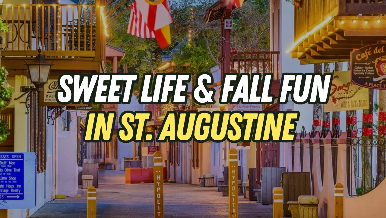 Fall Fun & Sweet Treats in St. Augustine Florida