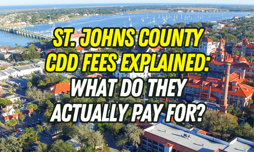 St. Johns County CDD fees explained: What do they actually pay for?
