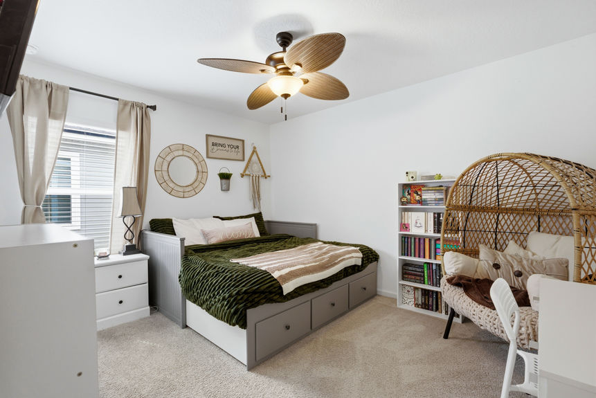 Spacious Primary Bedroom | 52 Newland Court St. Augustine