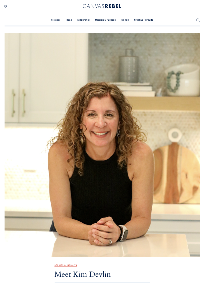 Kim Devlin featured in CanvasRebel Editorial regarding St. Augustine Real Estate