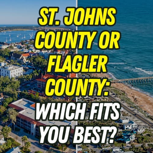 St. Johns County vs. Flagler County: Which Side of St. Augustine Should You Relocate To?