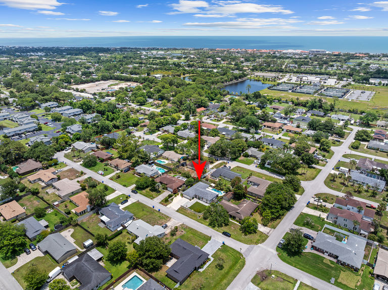 Aerial View of Dolphin Cove | Ponte Vedra Beach Real Estate