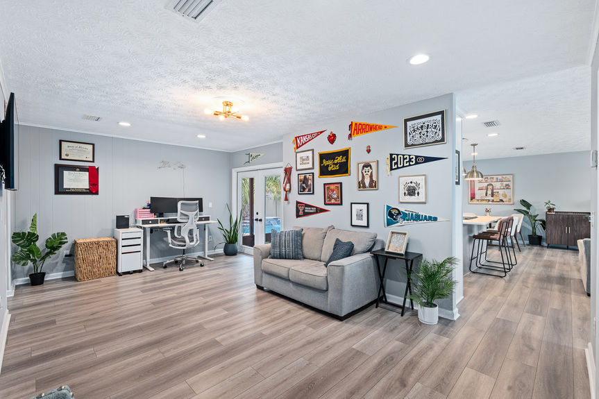 Open-Concept Living Room & Family Area | Ponte Vedra Beach