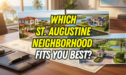 Best St. Augustine Neighborhoods for Families, Retirees, and First-Time Buyers