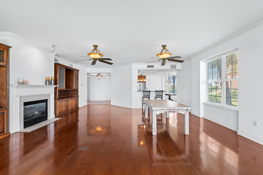 Ocean View Living Room at 230 N Serenata Blvd Unit 711