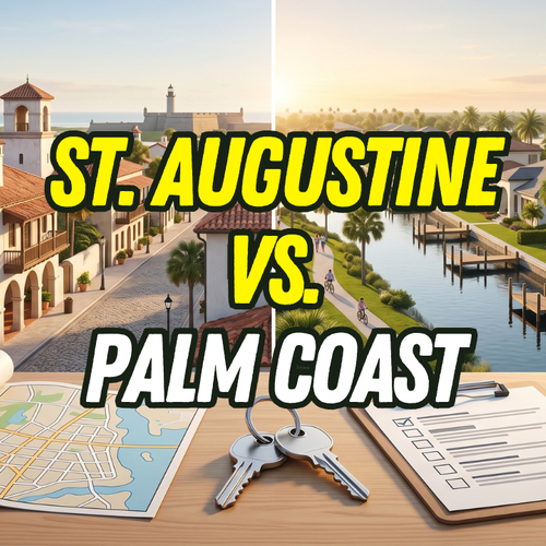 How Do I Choose Between St. Augustine, FL and Palm Coast, FL?