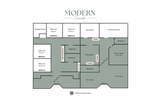 Toccoa Full Layout with pricing