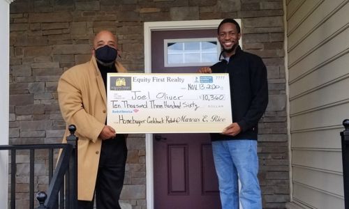Virginia Homebuyer Receives a Homebuyer Rebate Check for $10,360.00