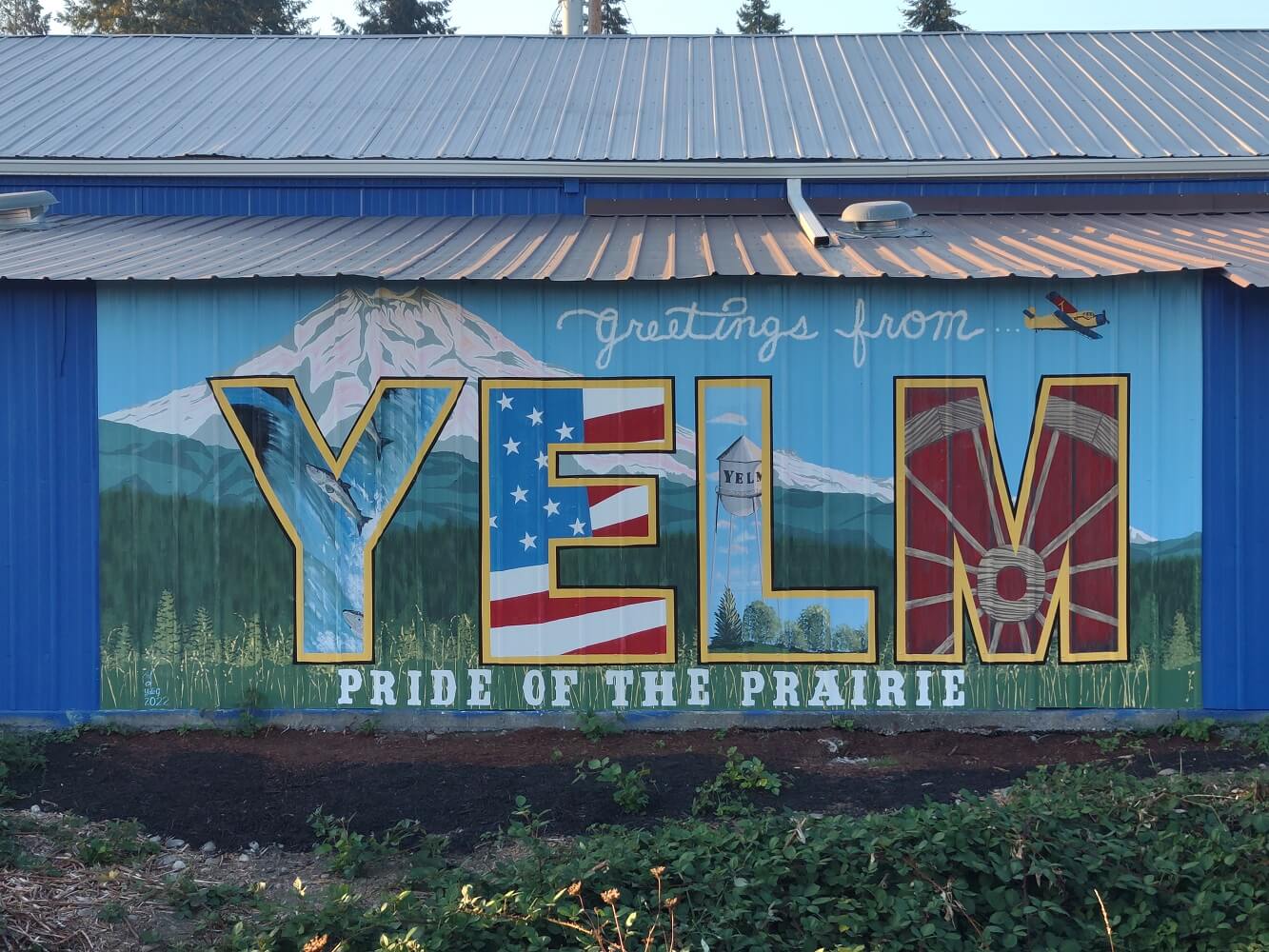 Yelm Sign