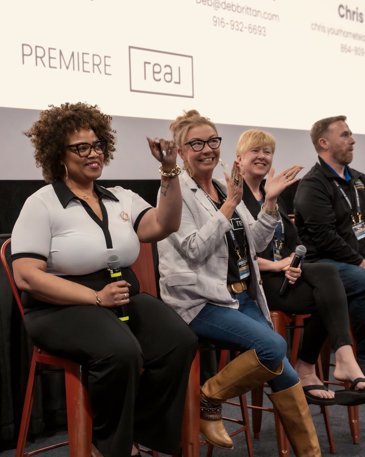 PREMIERE Summit — on the mic