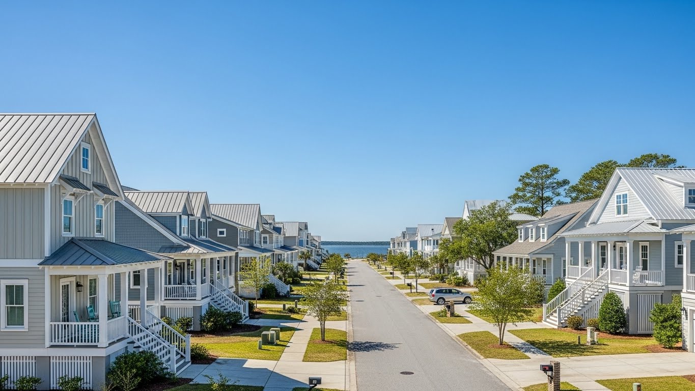 Morehead City, NC coastal neighborhood showing current real estate market conditions
