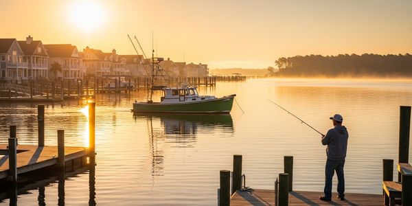 Which Morehead City Waterfront Communities Offer the Best Fishing Access?