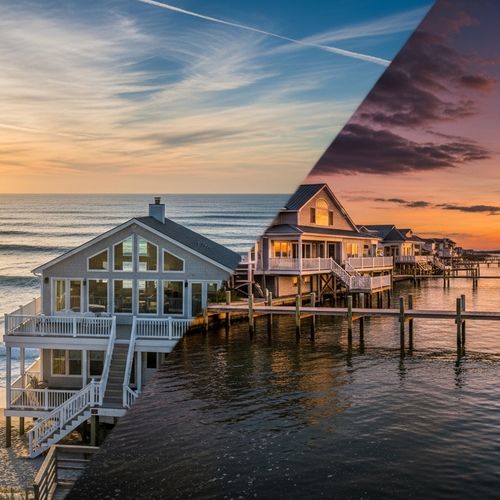 What's the Difference Between Oceanfront and Sound Properties in Morehead City