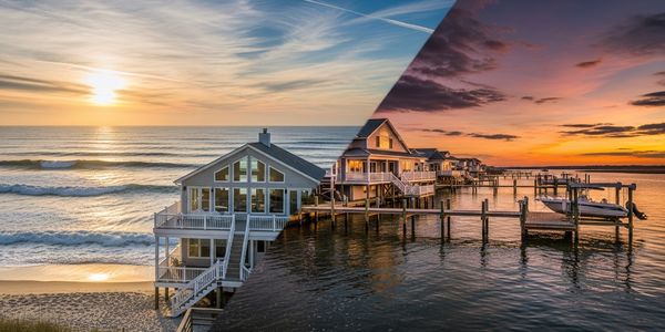 What's the Difference Between Oceanfront and Sound Properties in Morehead City