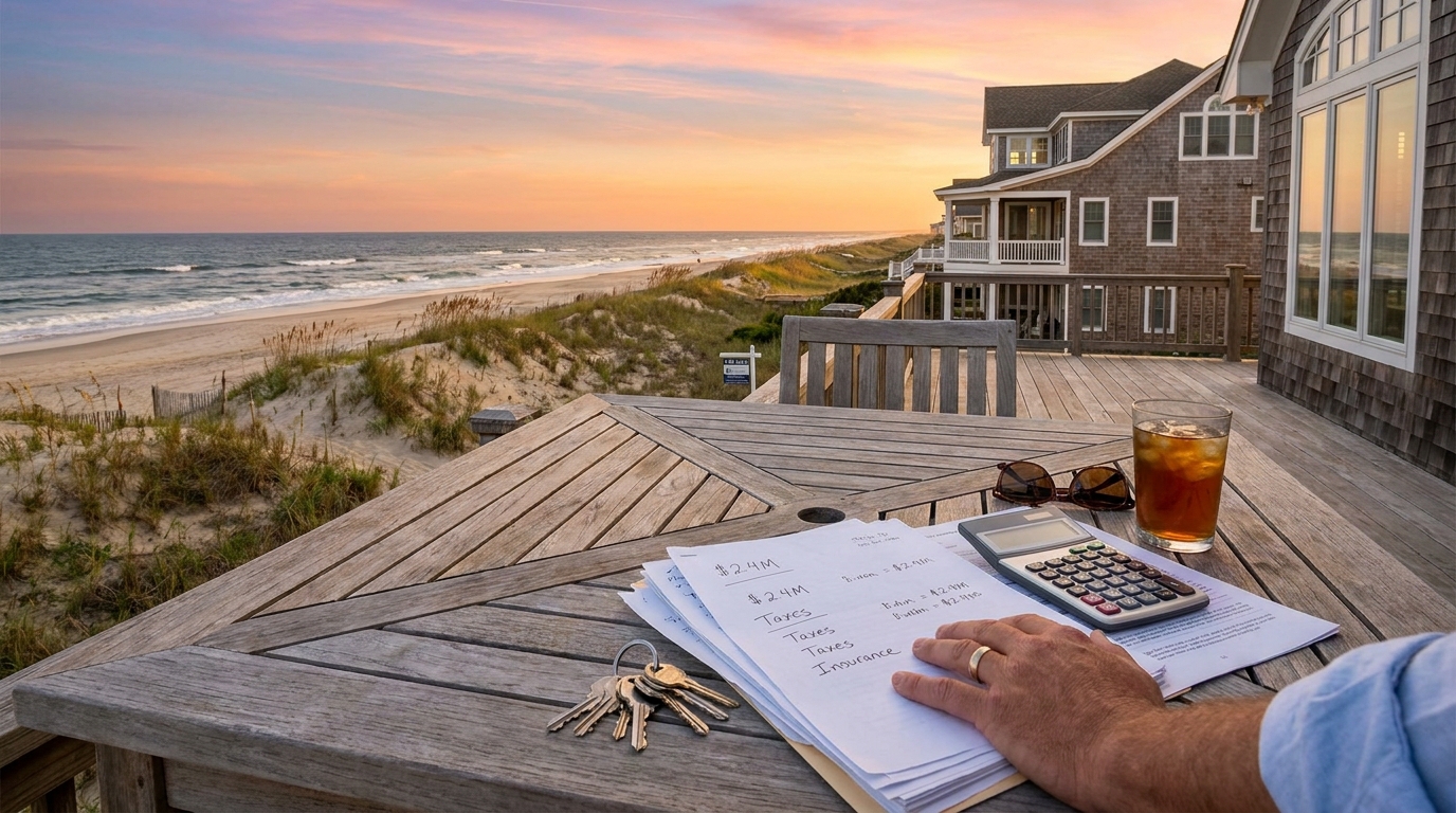 Beachfront home pricing review in Surf City, NC oceanfront property market